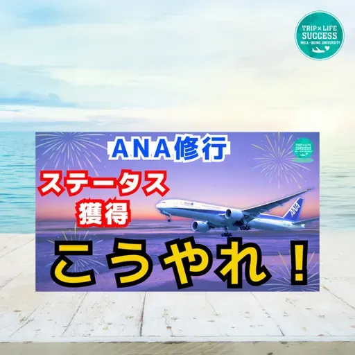 【ANA ステータス 修行】考え方とやり方、あり方を問う