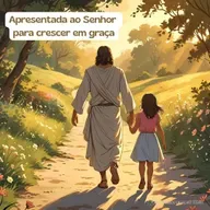 Apresentada ao Senhor para Crescer em graça