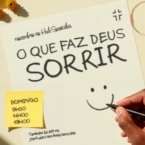 MENSAGEM 02: DEUS SORRI QUANDO VIVEMOS EM COMUNHÃO. - 09/11/2025