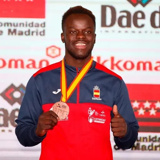 Babacar Seck: "se está trabajando muy bien en el deporte aragonés"