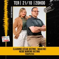 #425 - Claudinei Justino (Mago Neï) e Neide Justino - Fontes do Ser - AdamiCast