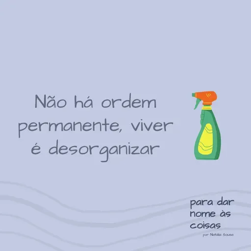 S07EP269 - Não há ordem permanente, viver é desorganizar 