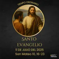 Evangelio del 11 de julio del 2025 según san Mateo 10, 16-23