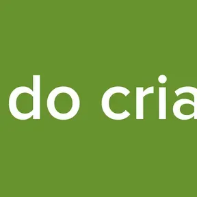 Voz do criador.