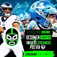 El resumen de la NFL  Semana 12 + Waivers y Streamers + Previa Thanksgiving