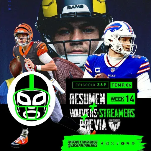 El resumen de la NFL Semana 14 + Waivers y Streamers + Previa TNF Semana 15