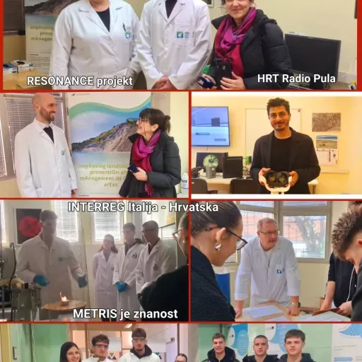 Razvojni kod - Gosti Tatjane Kaštelan sudionici RESONANCE projekta METRISA; klizišta i klimatske promjene