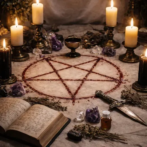 Misas negras y pentagramas