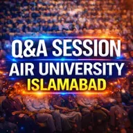 Question Answer Session In Air University, Islamabad | Mufti Tariq Masood Speeches 🕋
