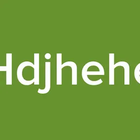 Hdjhehe