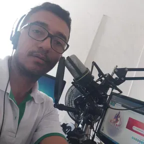 Papo Bom demais com o locutor