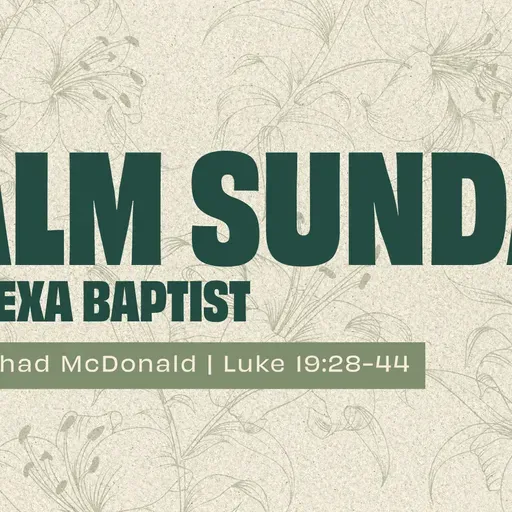 From Hosanna to the Cross