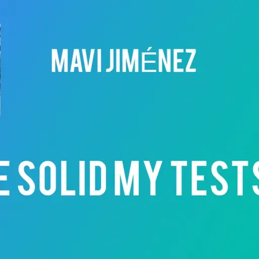 Be SOLID my Tests - Mavi Jiménez