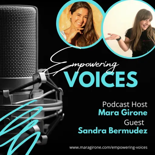 Sandra Bermudez with us at Empowering Voices