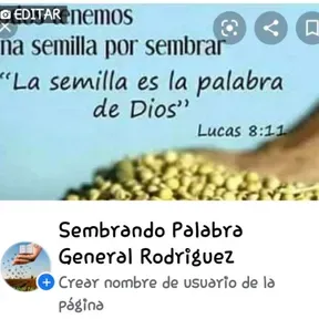 sembrando palabra GR