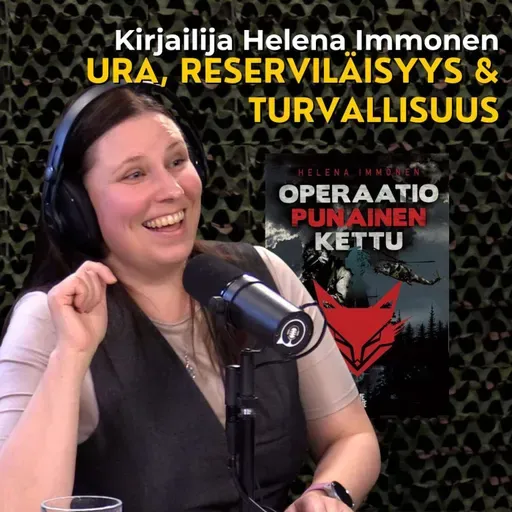 Kirjailija Helena Immonen - Ura, reserviläisyys & turvallisuus