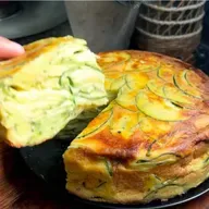 Torta invisibile di zucchine