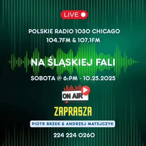 Już dziś – sobotnia audycja „Na Śląskiej Fali" I 10-25-2025