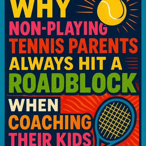 WHY NON PLAYING TENNIS PARENTS ALWAYS HIT A ROADBLOCK WHEN COACHING THIER KIDS