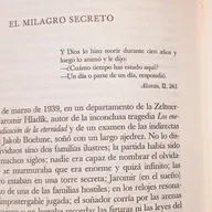Um certo milagre secreto (Jorge Luis Borges e “O Outro Lado”)