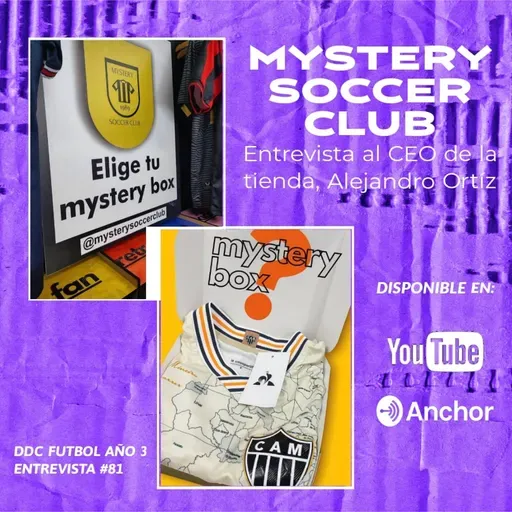 DDC Entrevista #81 | Conociendo el proyecto de camisetas de fútbol Mystery Soccer Club