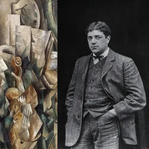 TLDR Georges Braque | Violin and Palette