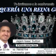 RAB ISAAC SUTTON- PURIM- Queria una Reina Guapa