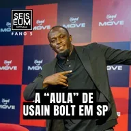 A `AULA´ DE USAIN BOLT EM SP