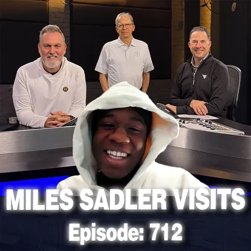 3 Guys Before The Game - WVU Basketball - Miles Sadler Visits (Episode 712)
