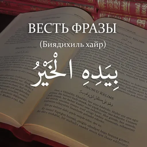 Весть фразы: بِيَدِهِ الْخَيْرُ - Биядихиль хайр - “В Его Руке благо” [Ru-Nur.com]
