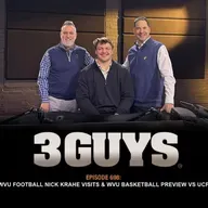 3 Guys Before The Game - WVU Football Nick Krahe Visits & WVU Basketball Preview vs UCF (Episode 697)