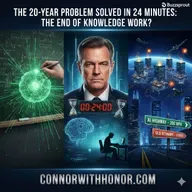 The 20-Year Problem Solved in 24 Minutes: The End of Knowledge Work?