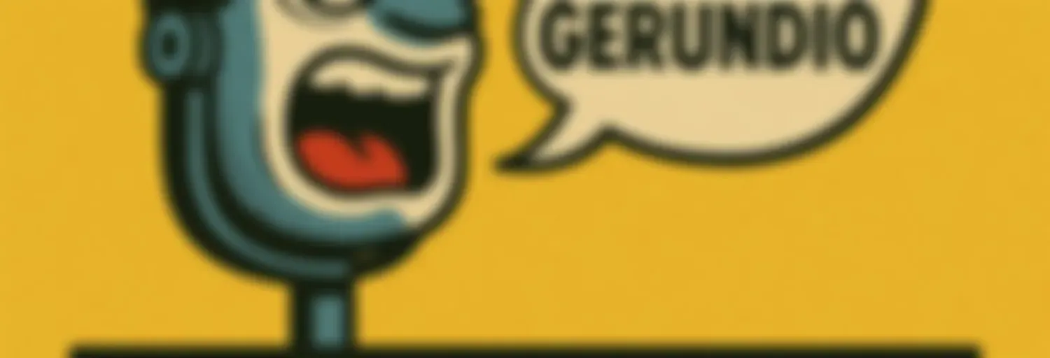 Bacineando, que es gerundio