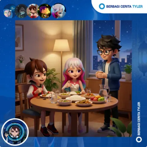 SAHURNYA BERBAGI CERITA TYLER - Puasa Sebagai Detoks Mental dan Latihan Integritas