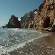 Vagues Résonnantes dans la Crique | Ambiance de la Côte Atlantique