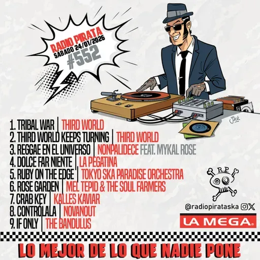 Episode 552: RADIO PIRATA #552 | 24/01/2026
