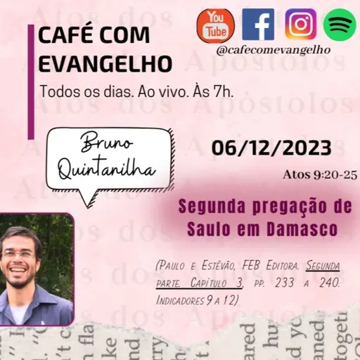 Atos 9.20-25 _ 61. Segunda pregação de Saulo em Damasco. (itens 9 a 12)