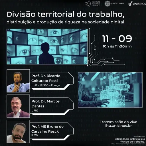 Divisão territorial do trabalho, distribuição e produção de riqueza na sociedade digital