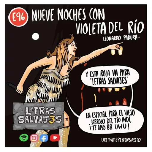 E96 Nueve noches con Violeta del Río - Leonardo Padura