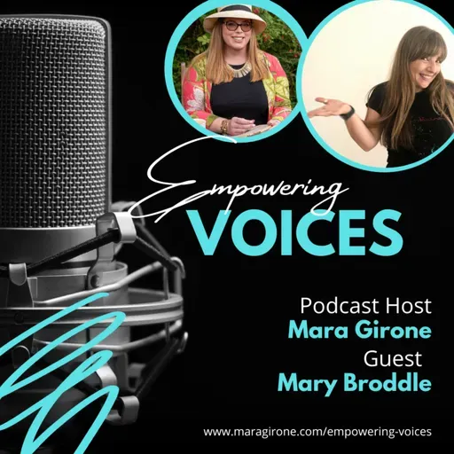 At Empowering Voices Mary Broddle and the word Resilience