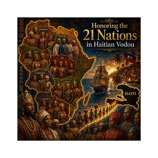Episode 58: Honoring and Loving on the 21 Nanchons of Haitian Vodou