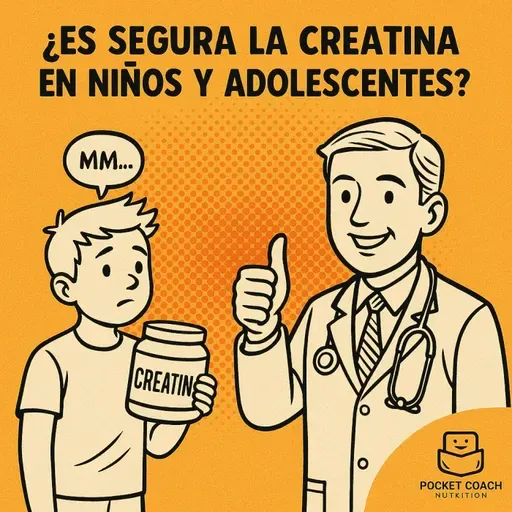 |355| ¿Es segura la creatina en niños y en adolescentes?