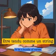 Expression française : "Être tendu comme un string" et le rhume, la crève