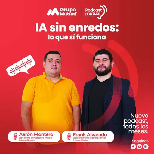  La IA no viene a reemplazarnos, viene a ser tu mejor asistente. 🎙️ ¡Dale play ya!