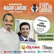  A VOZ DA LIBERDADE COM MAGNO LAVIGNE ENTREVISTA LÉO PRATES SECRETÁRIO DE SAÚDE DE SALVADOR