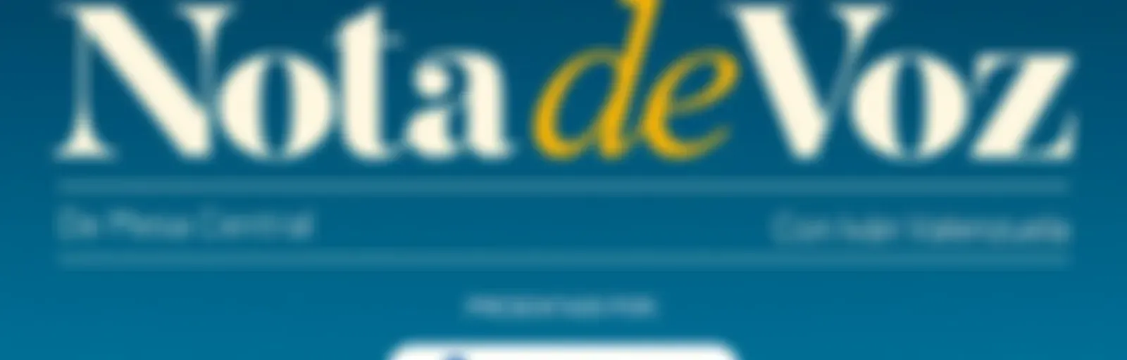 Nota de Voz de Mesa Central