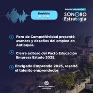 Boletín Sonoro Estrategia N°350 – Noviembre 14 de 2025