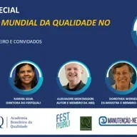 Live Especial - A Semana Mundial da Qualidade no Brasil
