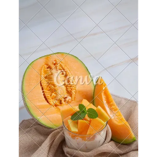 The perfect cantaloupe