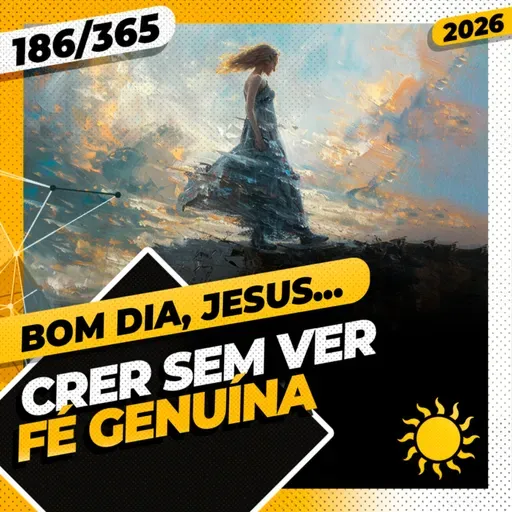 CRER SEM VER: FÉ GENUÍNA - Bom dia, Jesus! 186/365 (2026)